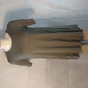 Azules Ava A Line women's tunic small olive new
